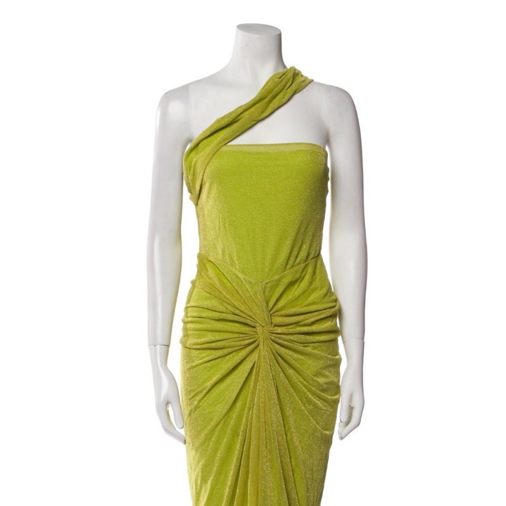 BAOBAB One-Shoulder Ruched Midi Dress – Size M